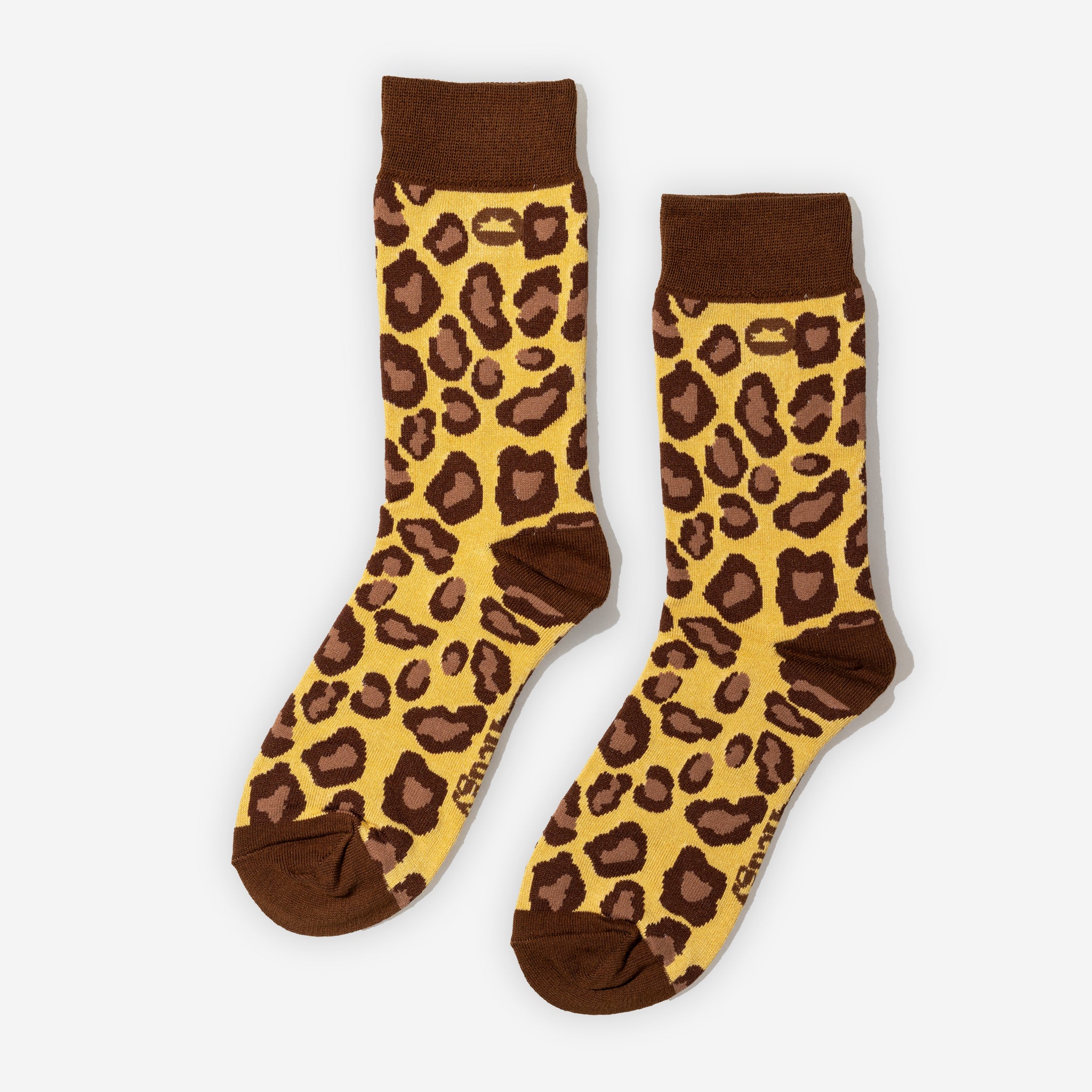 LEOPARD PRINT BAMBOO SOCKS