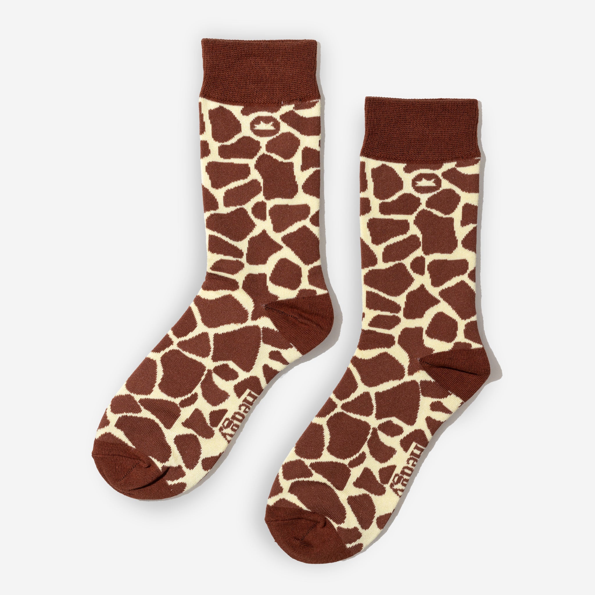 GIRAFFE PRINT BAMBOO SOCKS