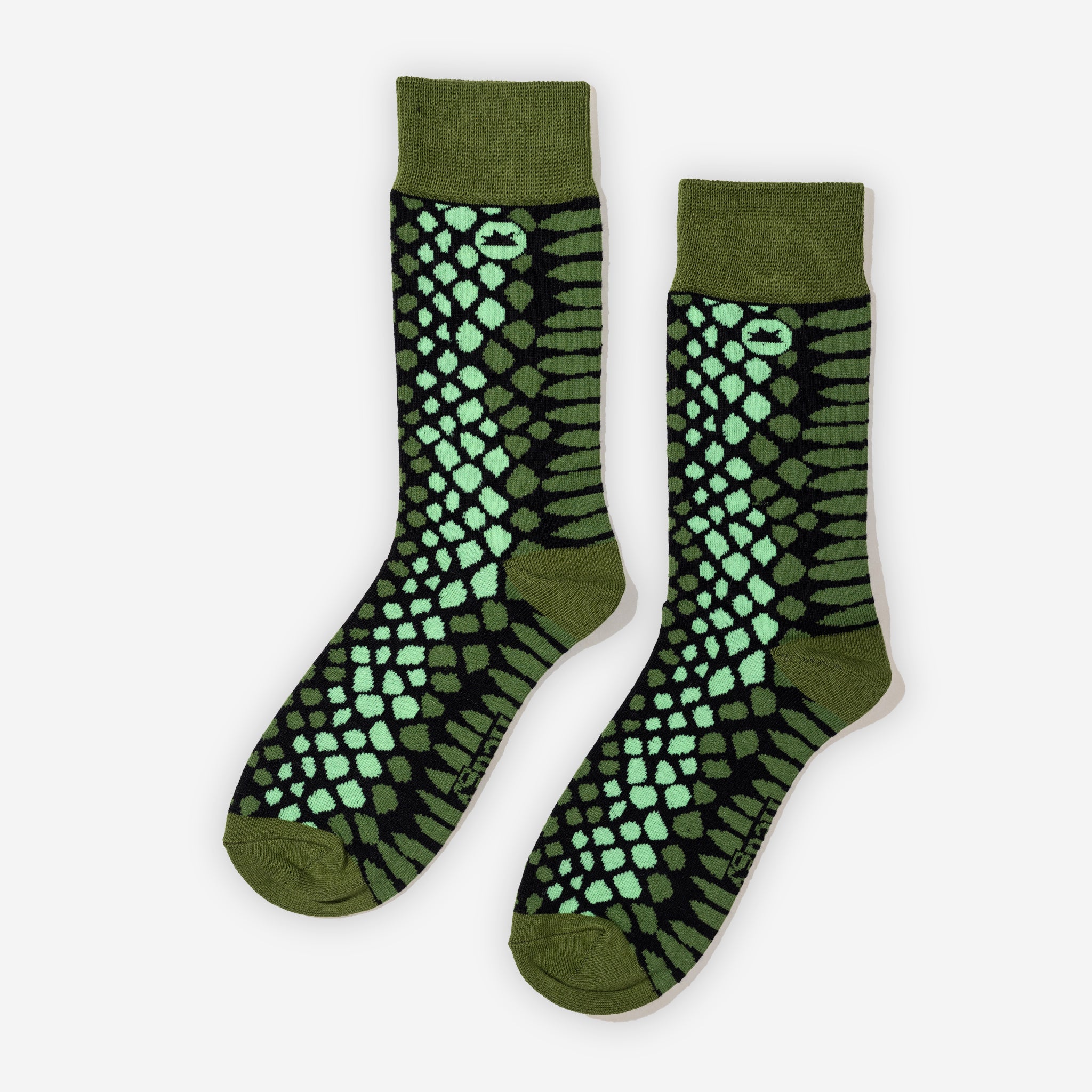 SNAKE PRINT BAMBOO SOCKS
