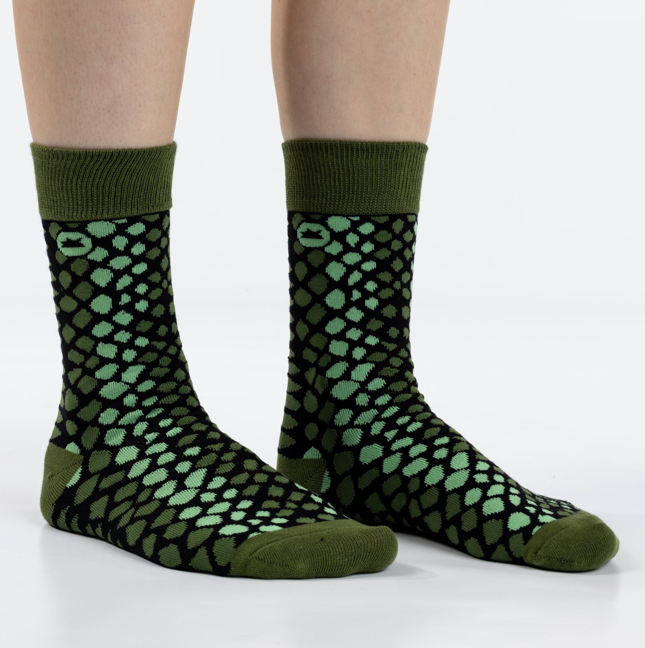 SNAKE PRINT BAMBOO SOCKS