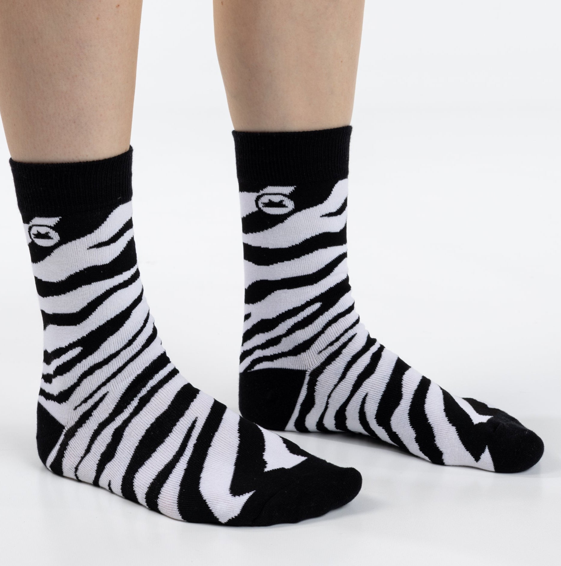 ZEBRA PRINT BAMBOO SOCKS