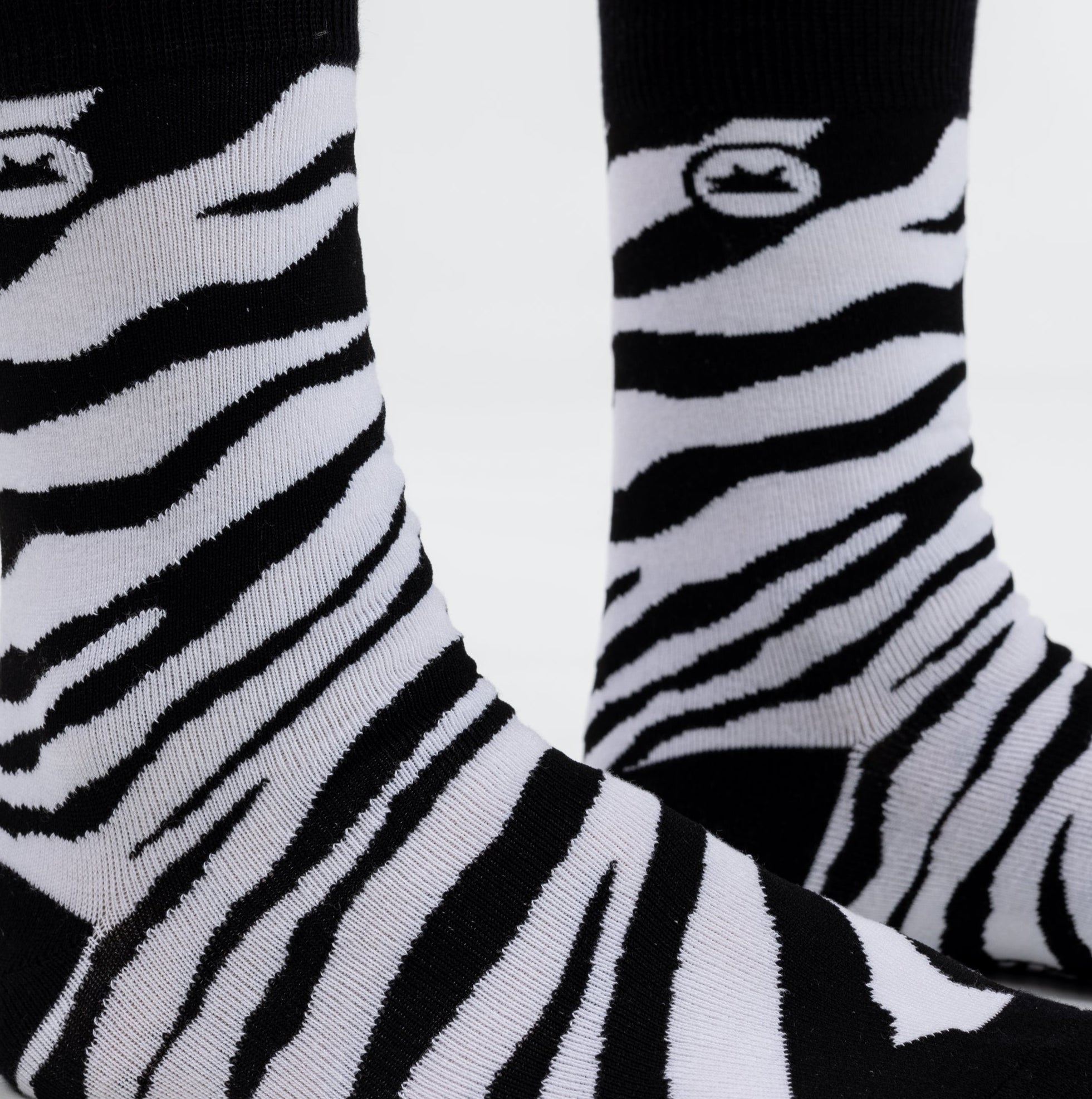 ZEBRA PRINT BAMBOO SOCKS