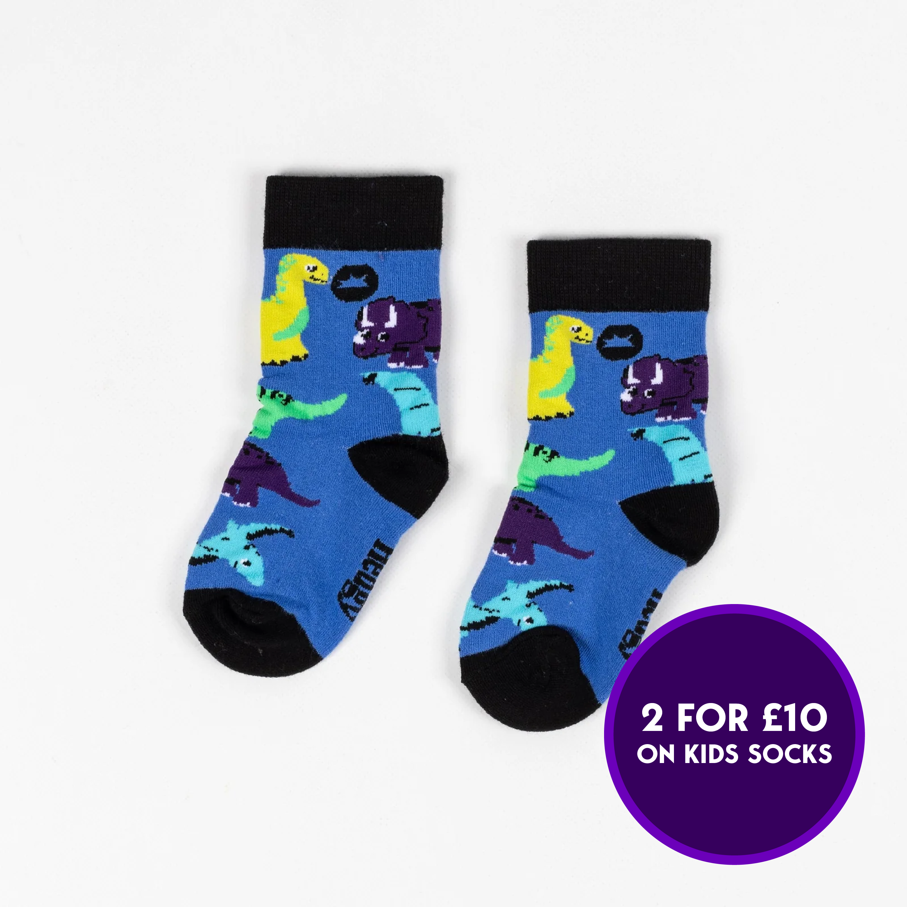 KIDS BAMBOO SOCKS | DINOSAUR