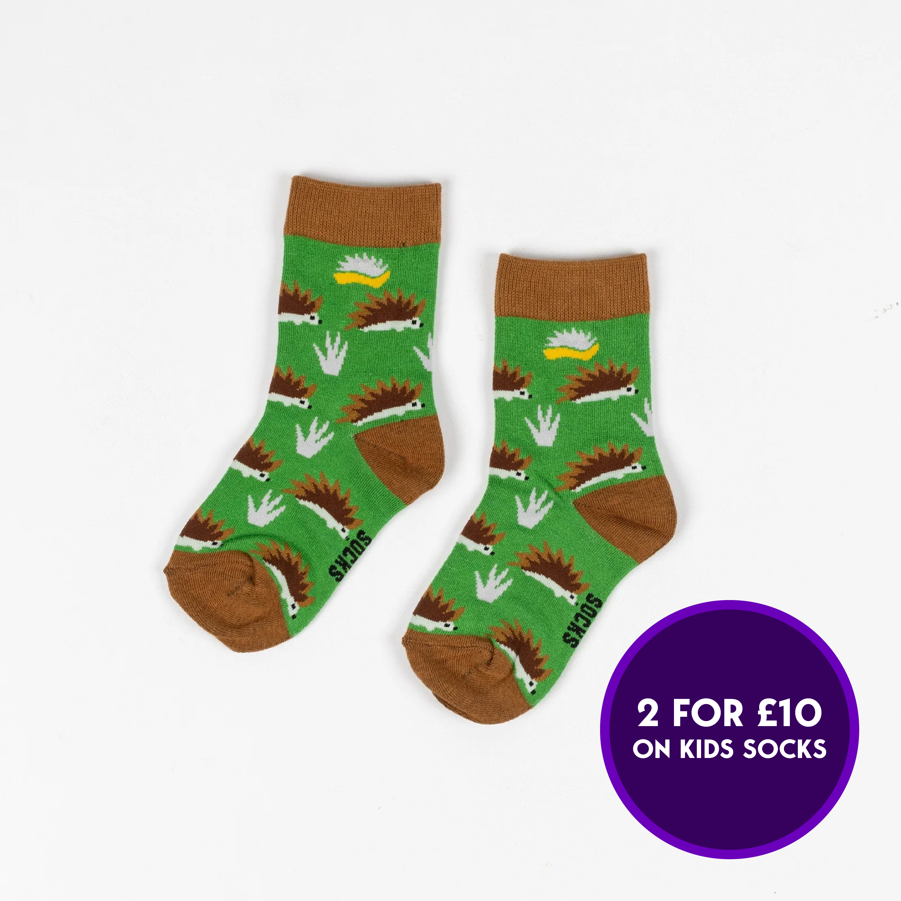 KIDS BAMBOO SOCKS | HEDGEHOG