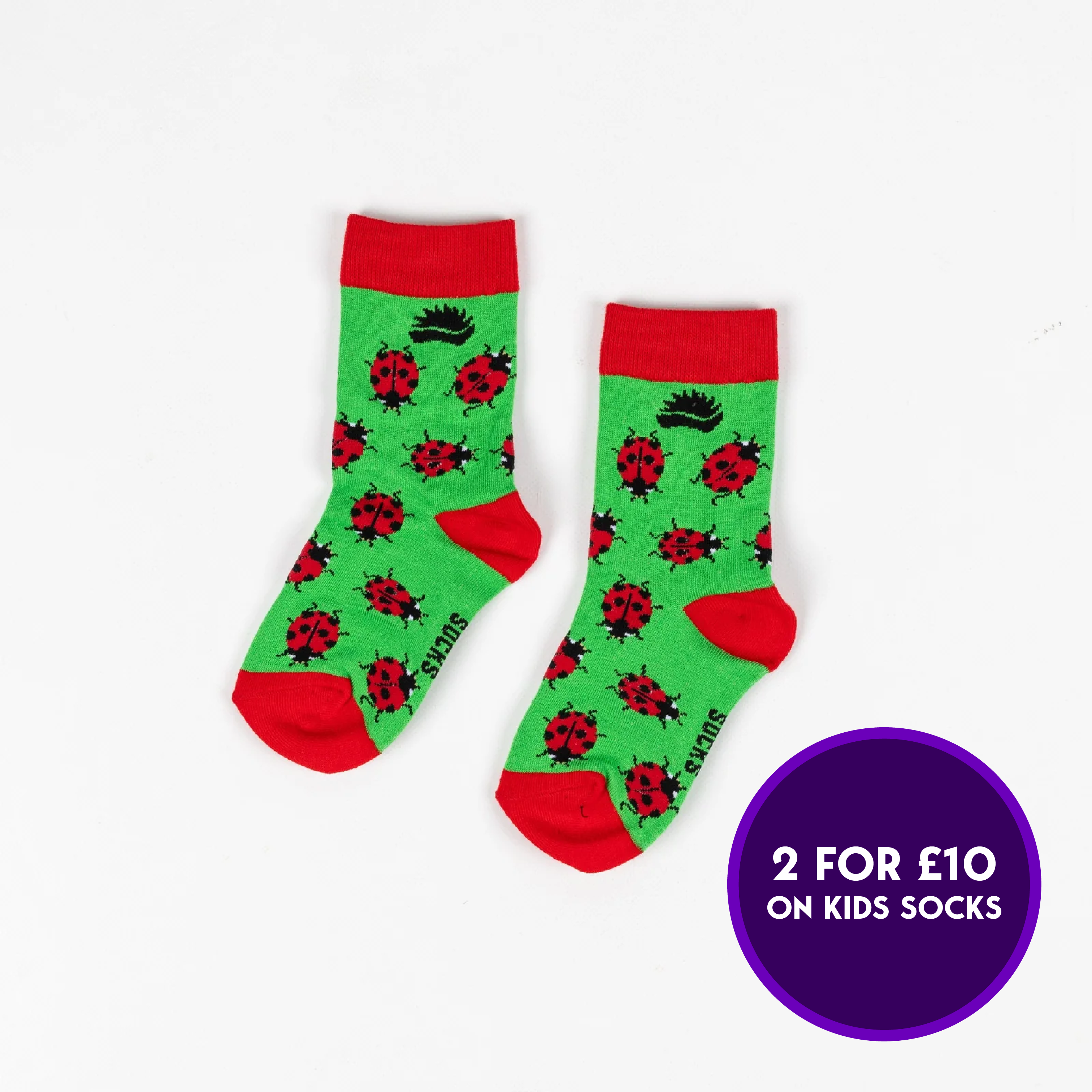 KIDS BAMBOO SOCKS | LADYBIRD