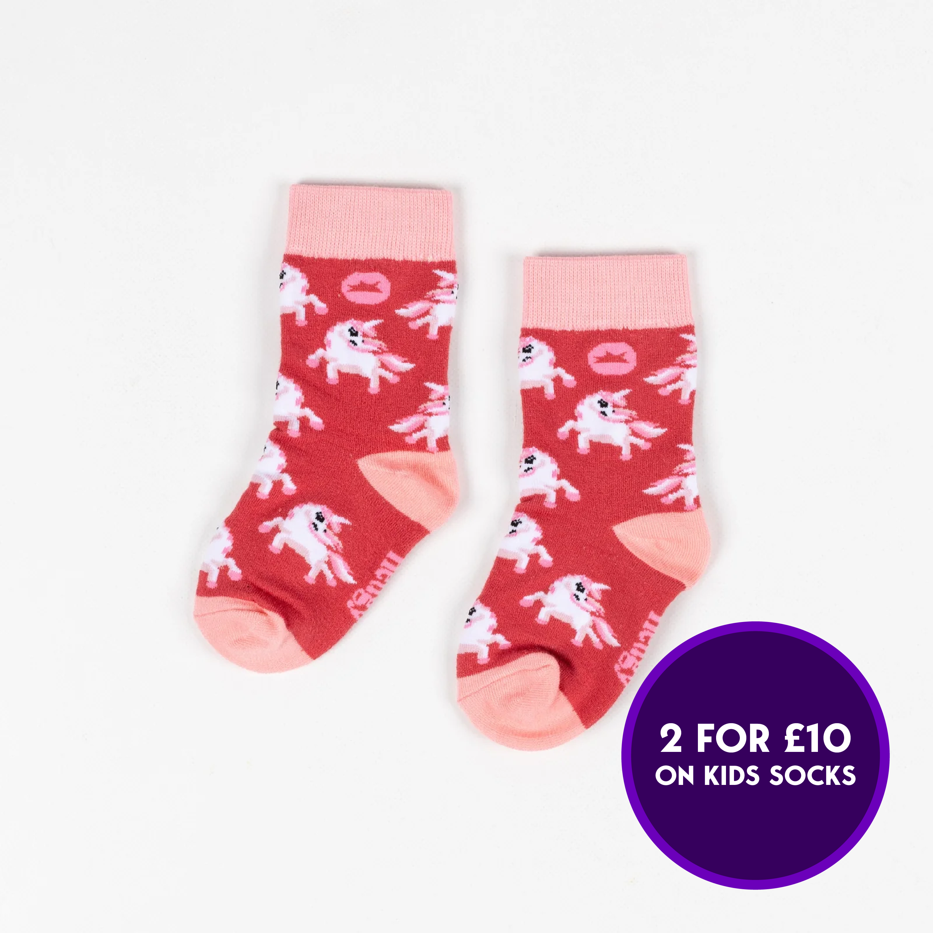 KIDS BAMBOO SOCKS | UNICORN