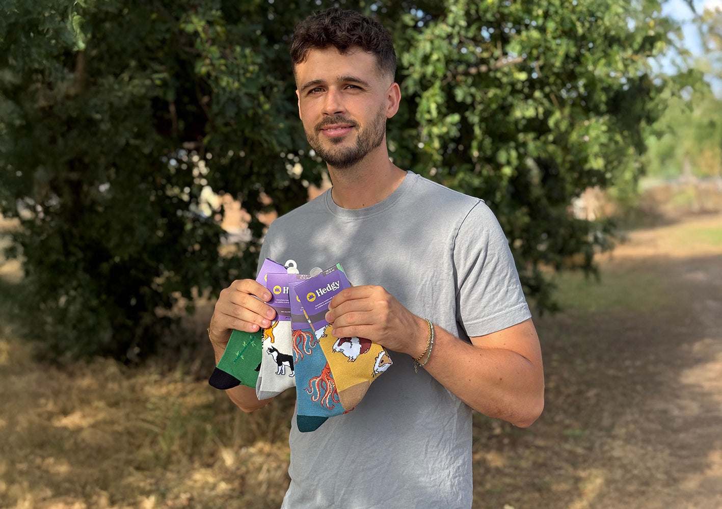 Hedgy's growing sock range