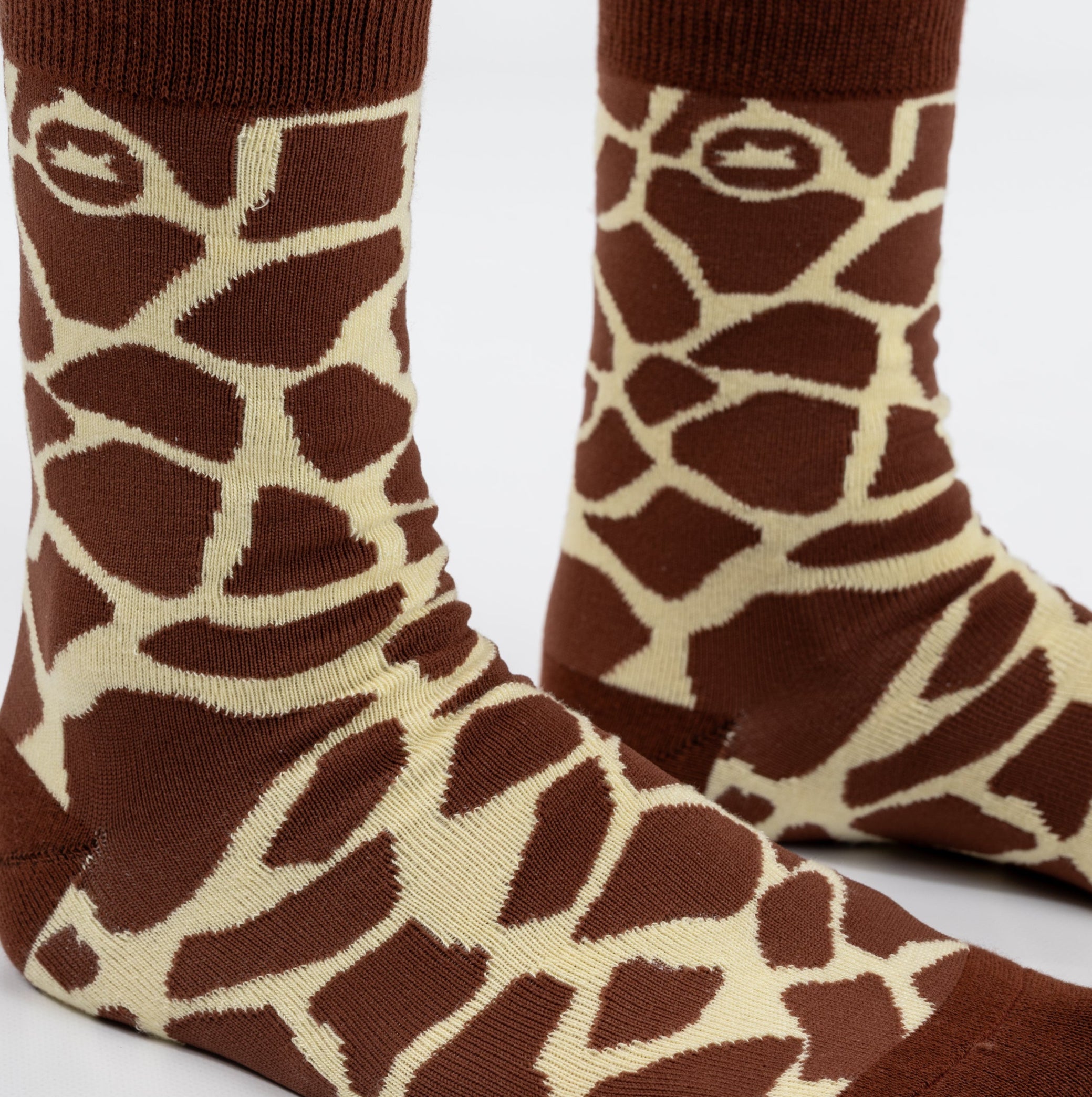 GIRAFFE PRINT BAMBOO SOCKS