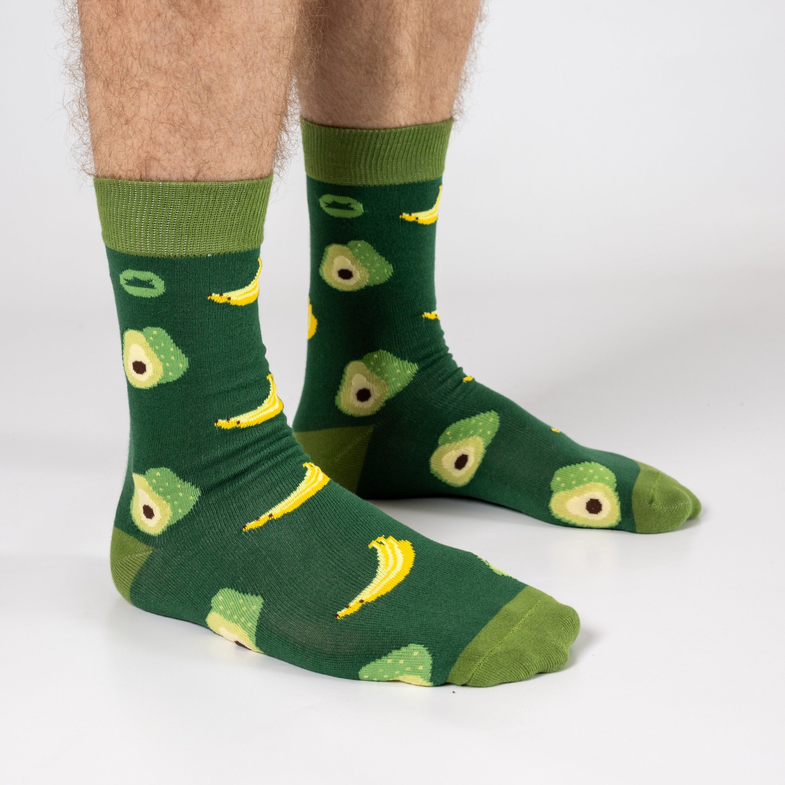 BANANA AVOCADO BAMBOO SOCKS - We Are Hedgy