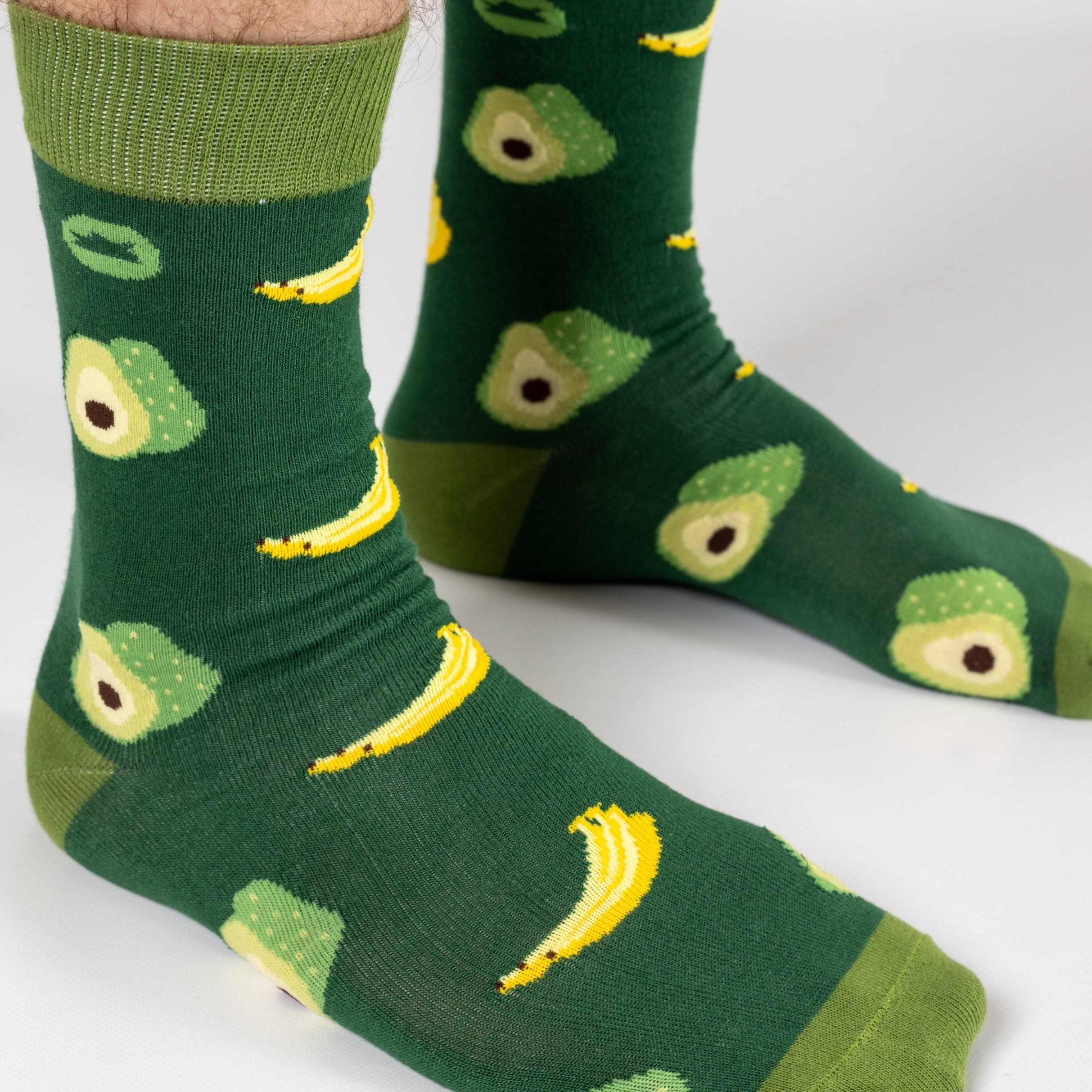 BANANA AVOCADO BAMBOO SOCKS - We Are Hedgy