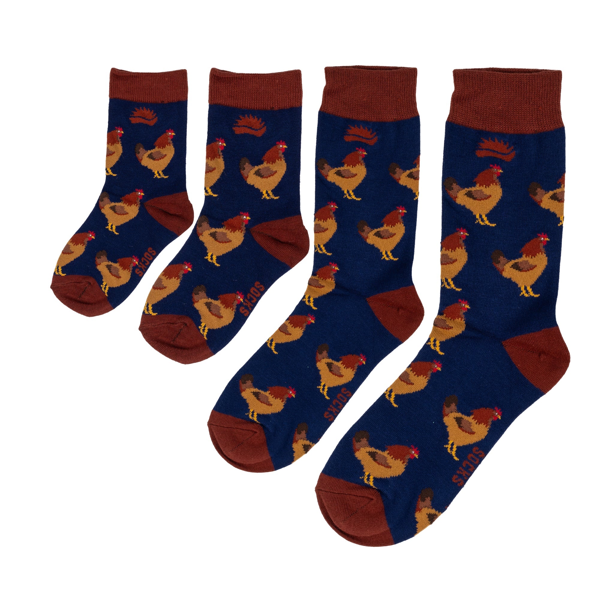 FAMILY BAMBOO SOCKS | CHICKEN - We Are Hedgy