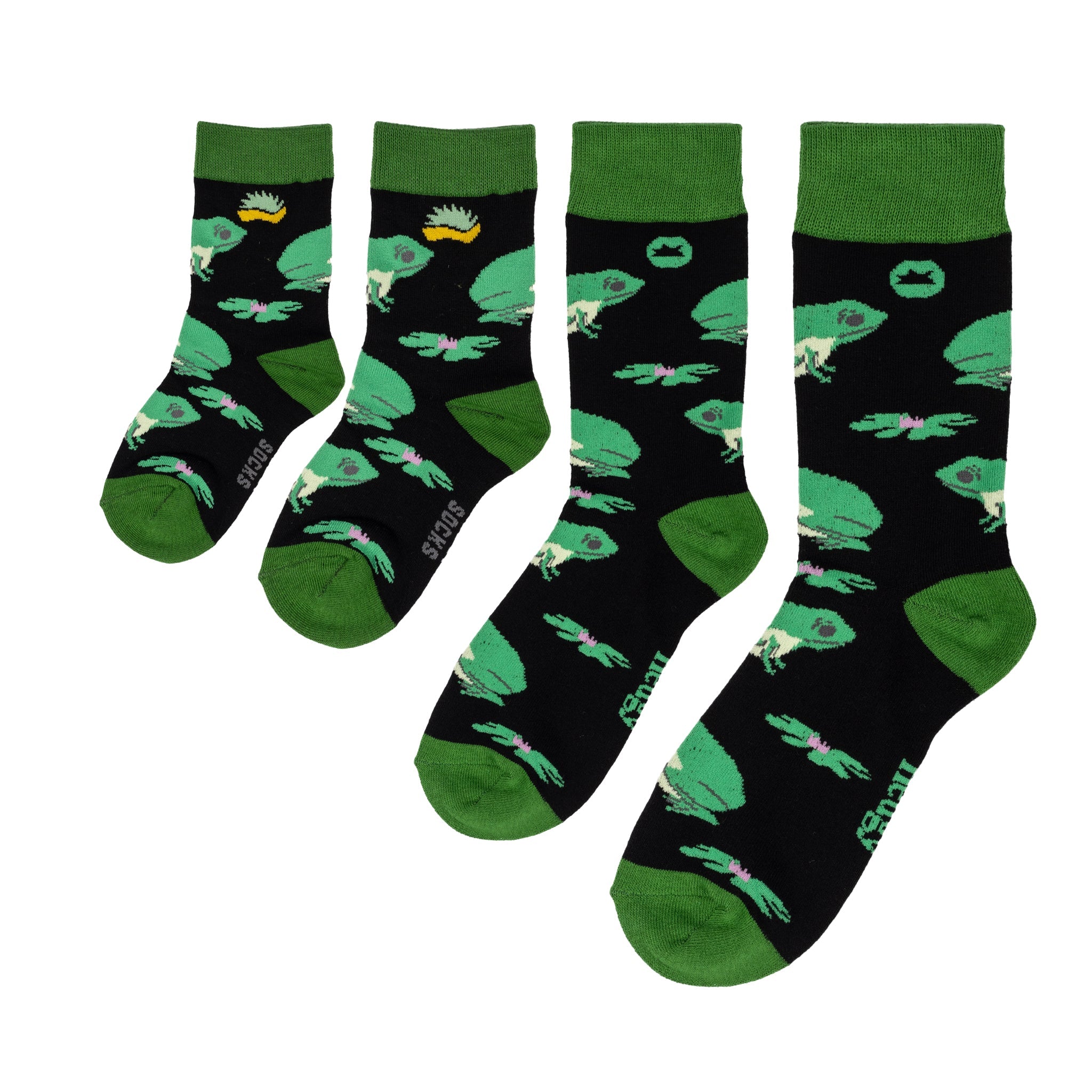 FAMILY BAMBOO SOCKS | FROG - We Are Hedgy