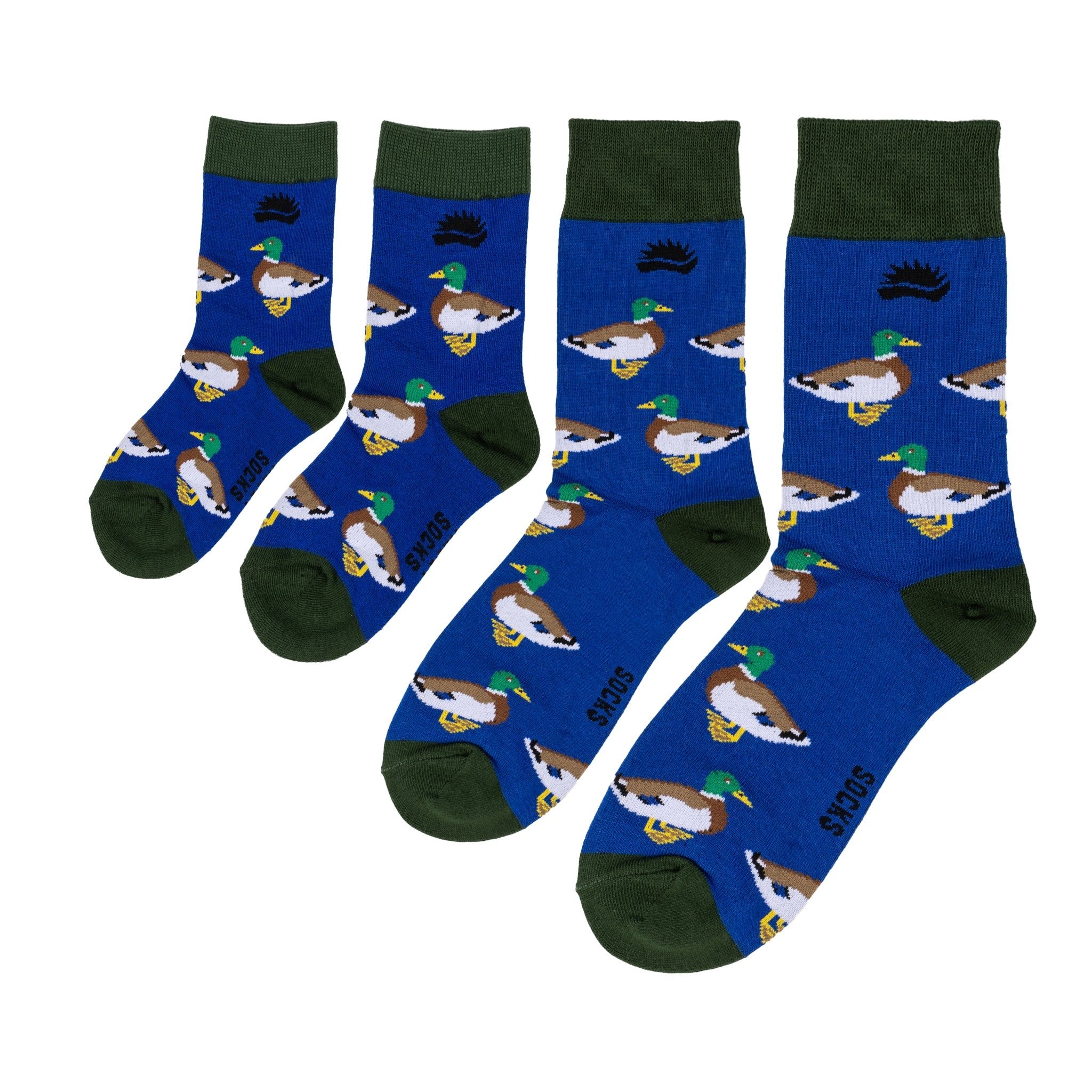 FAMILY BAMBOO SOCKS | MALLARD DUCK - We Are Hedgy