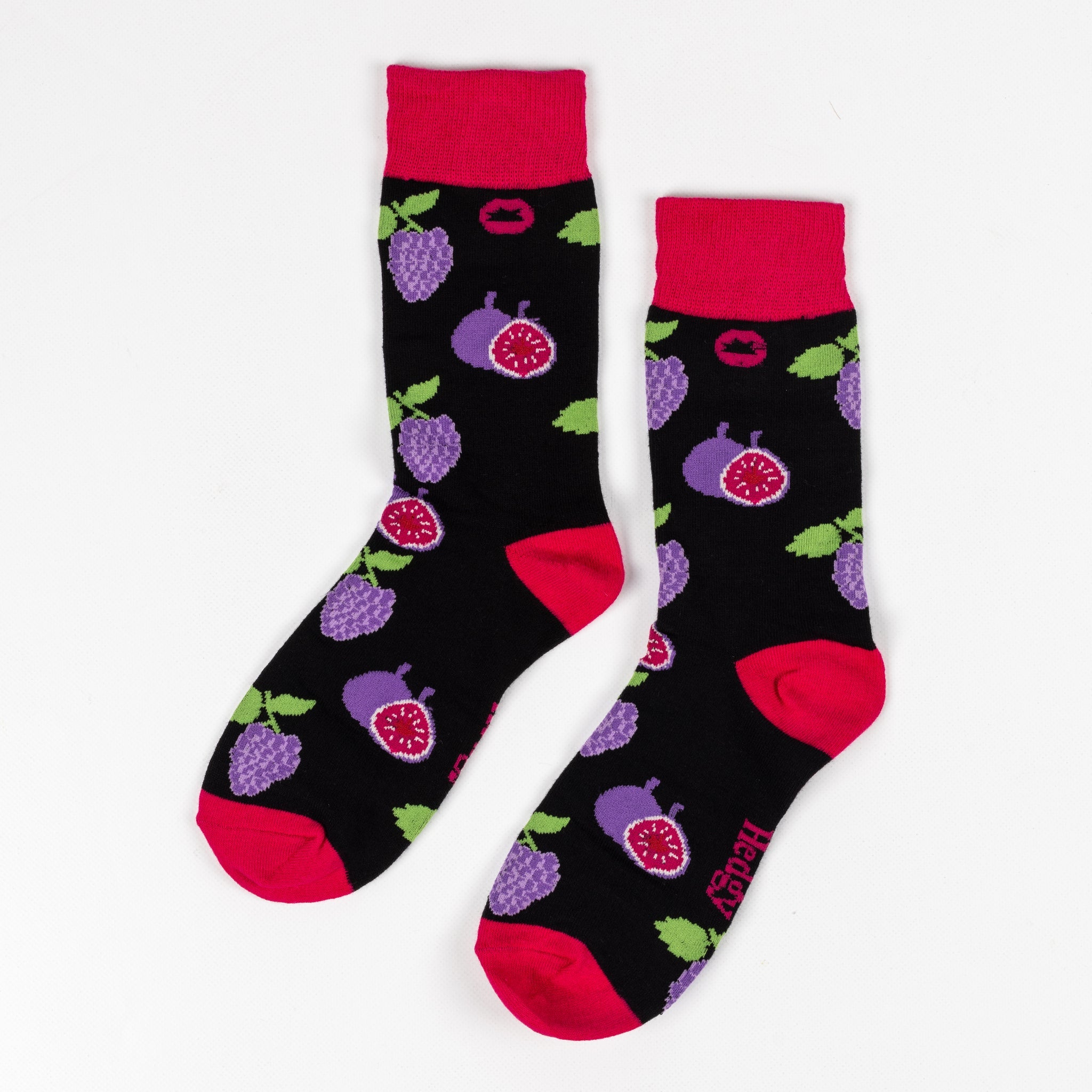 GRAPES FIG BAMBOO SOCKS - We Are Hedgy