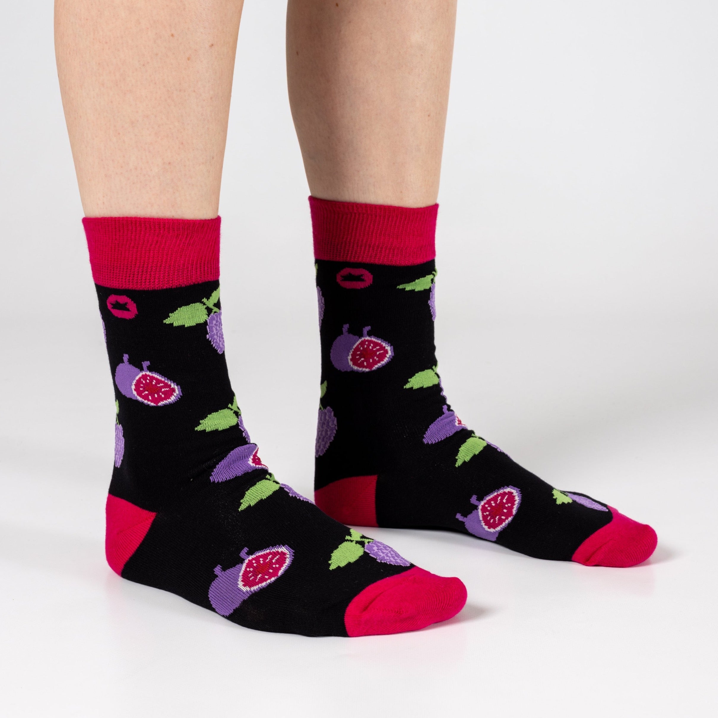 GRAPES FIG BAMBOO SOCKS - We Are Hedgy