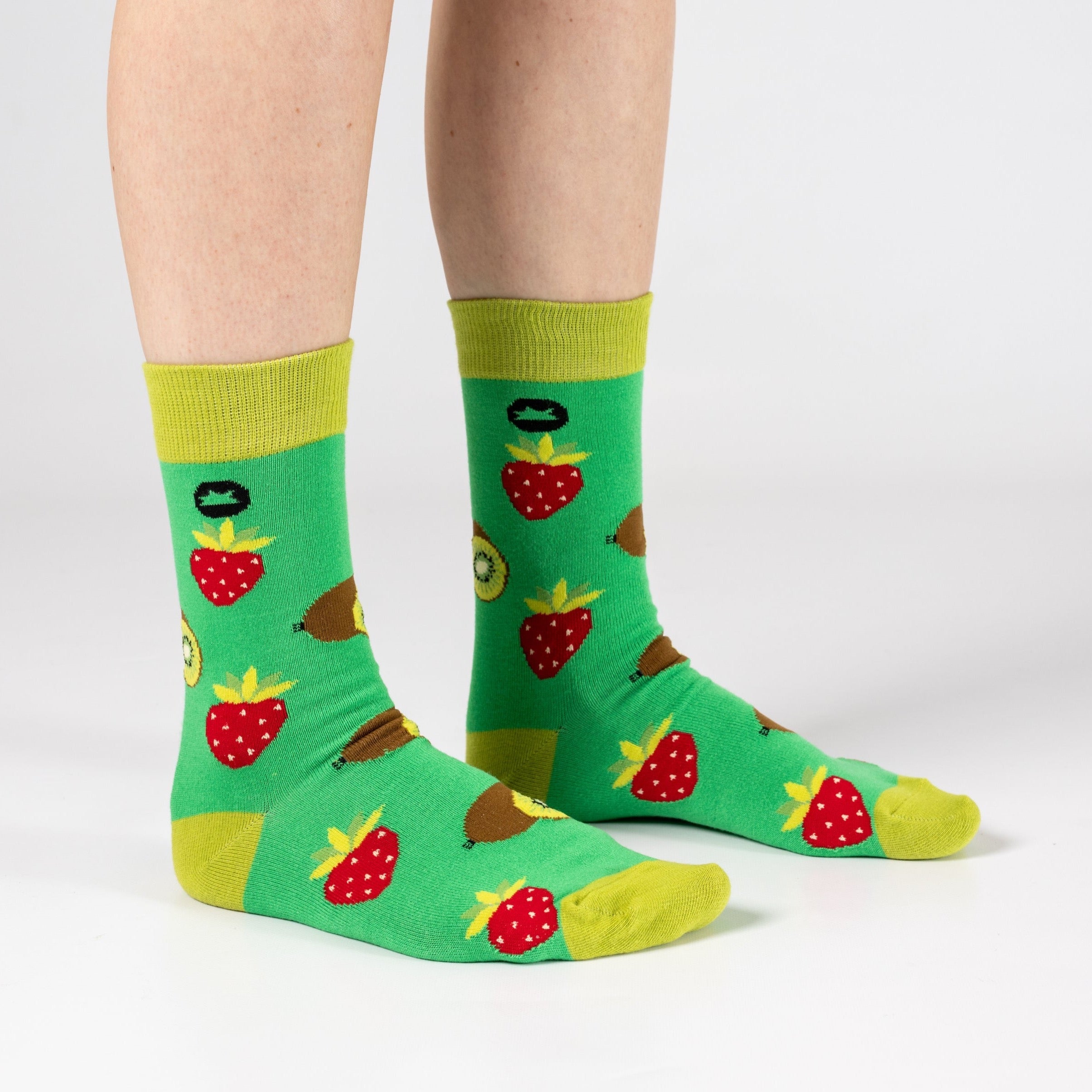 KIWI STRAWBERRY BAMBOO SOCKS - We Are Hedgy