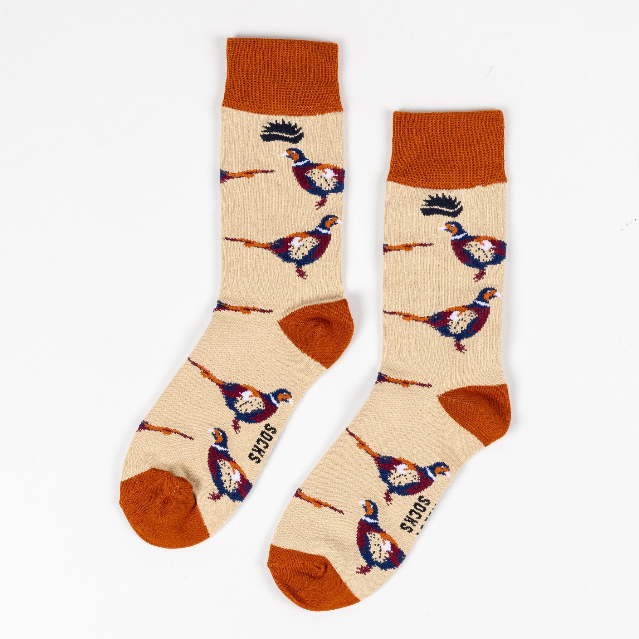 PHEASANT BAMBOO SOCKS - We Are Hedgy