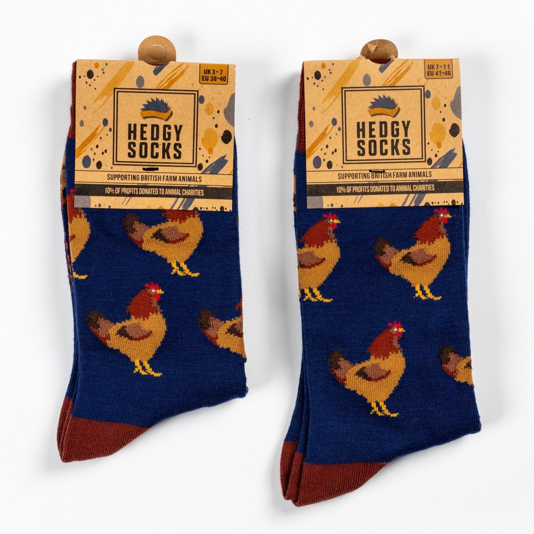 CHICKEN BAMBOO SOCKS - HEDGY SOCKS