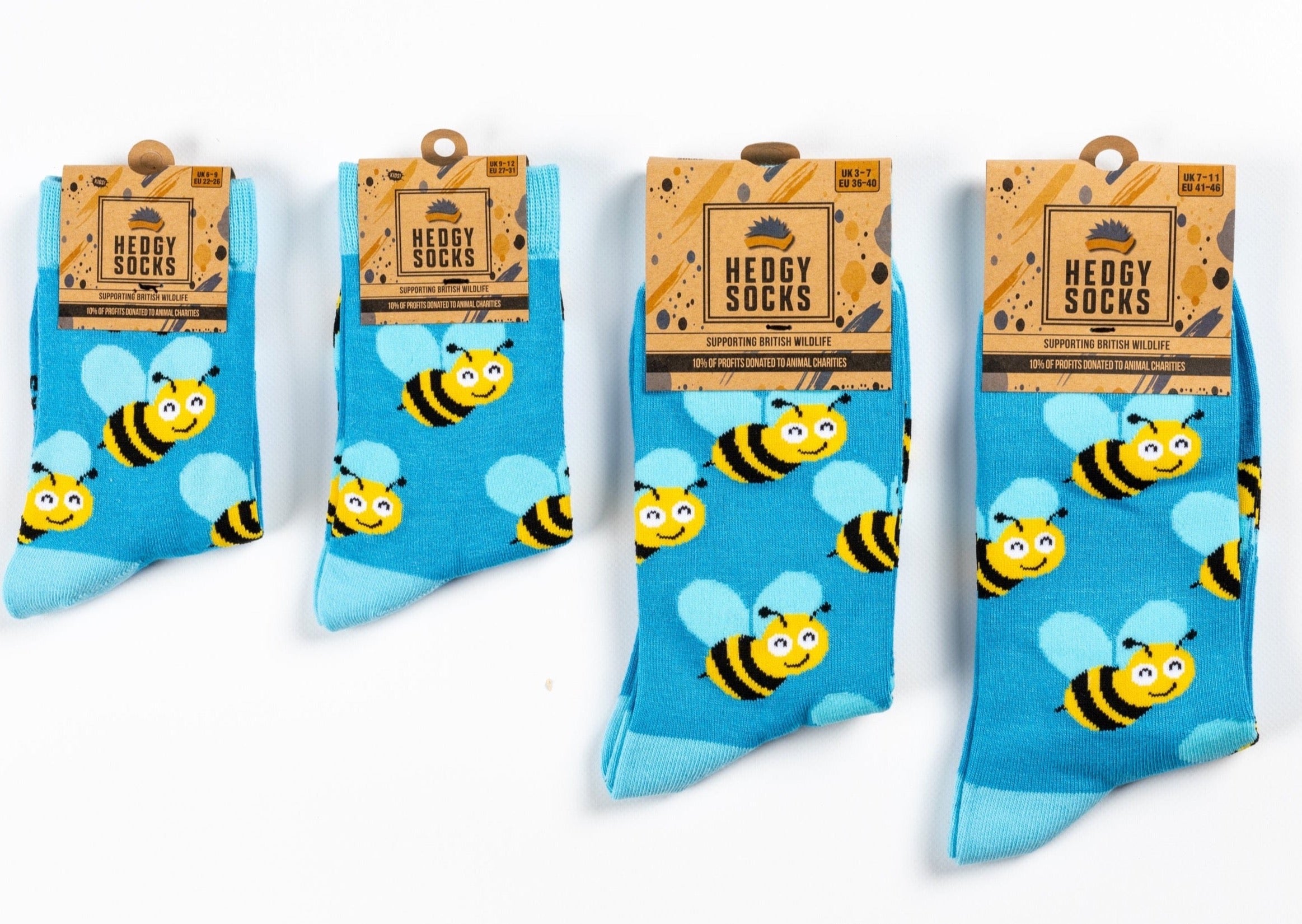 FAMILY BAMBOO SOCKS | BEES - HEDGY SOCKS