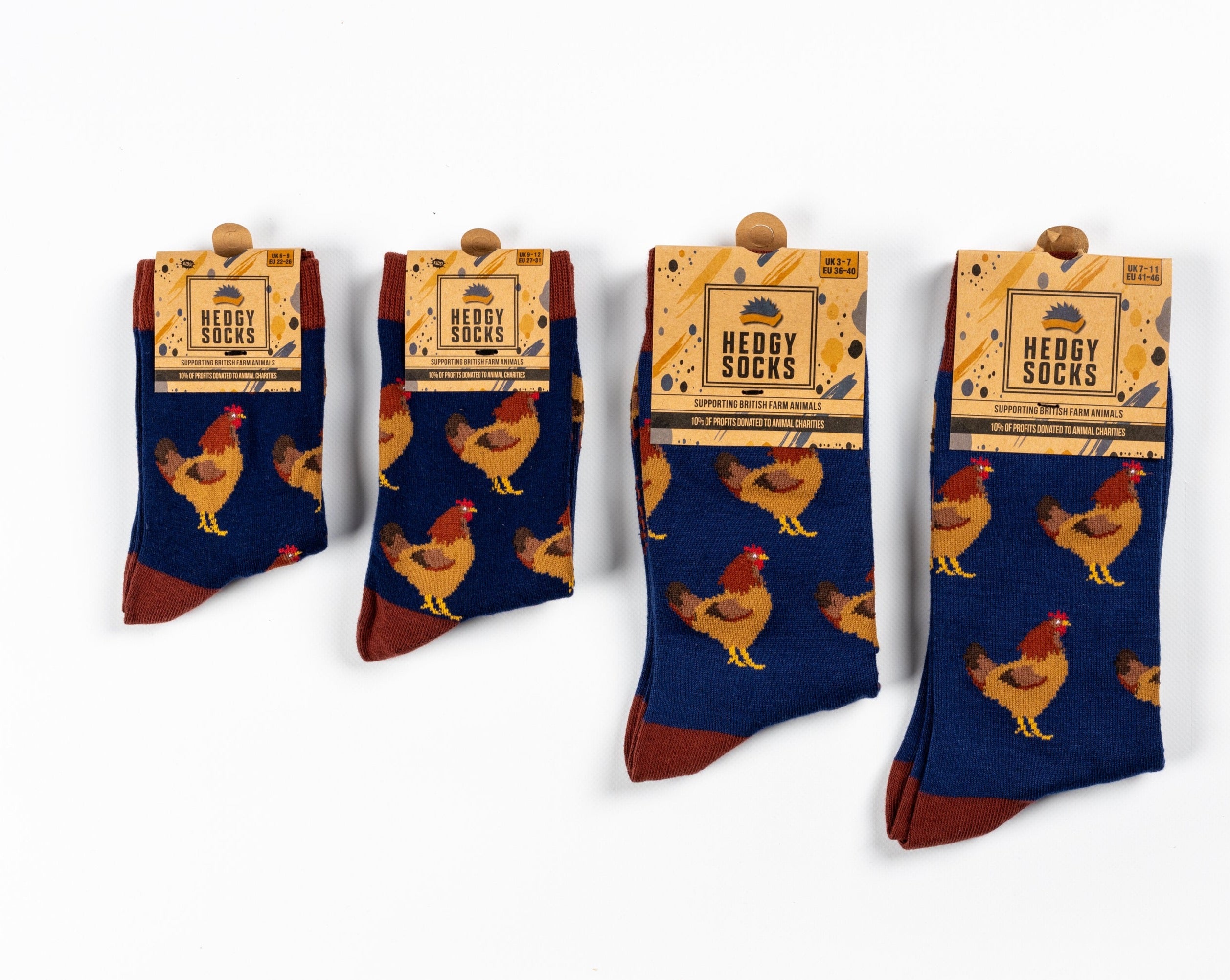 FAMILY BAMBOO SOCKS | CHICKEN - HEDGY SOCKS