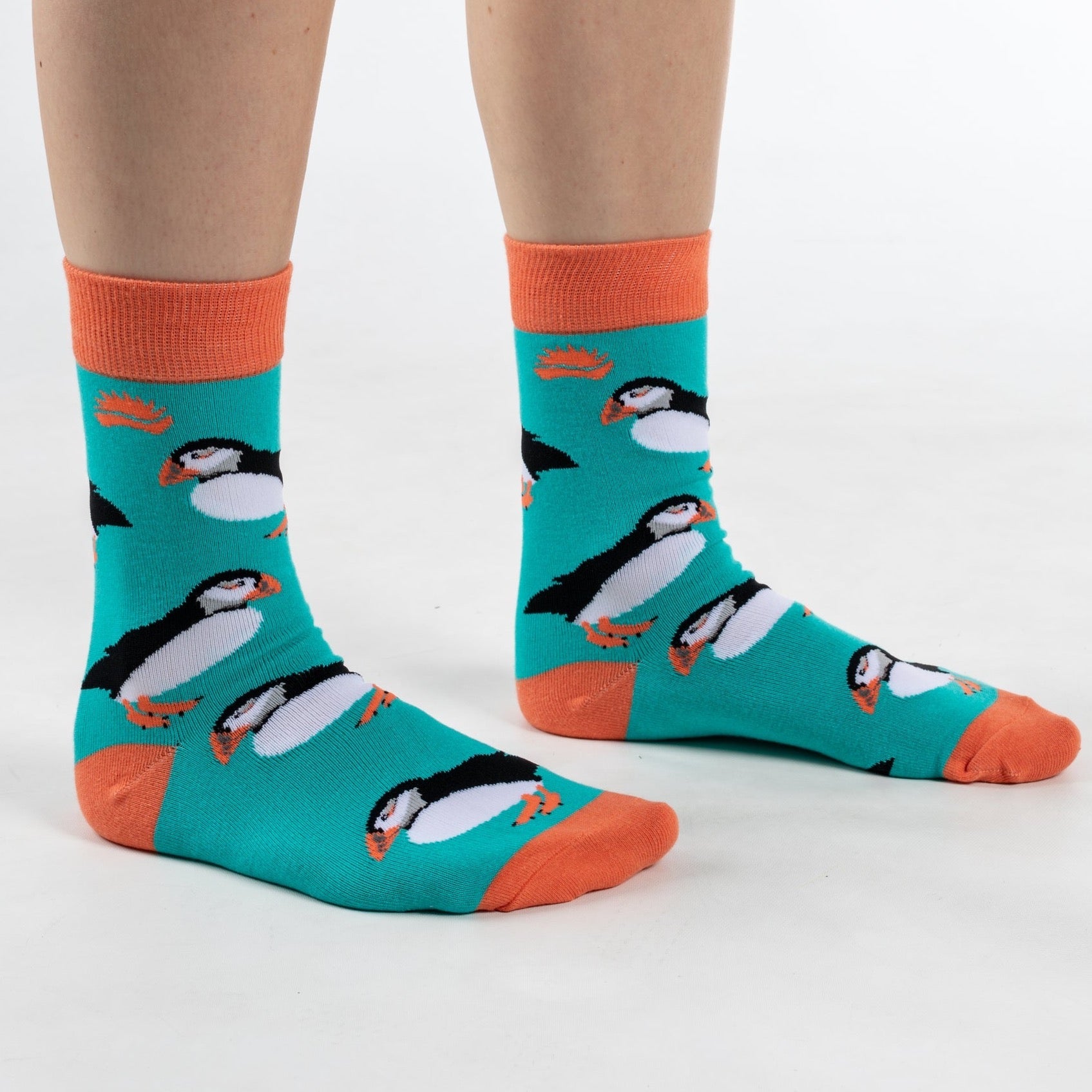 FAMILY BAMBOO SOCKS | PUFFIN - HEDGY SOCKS