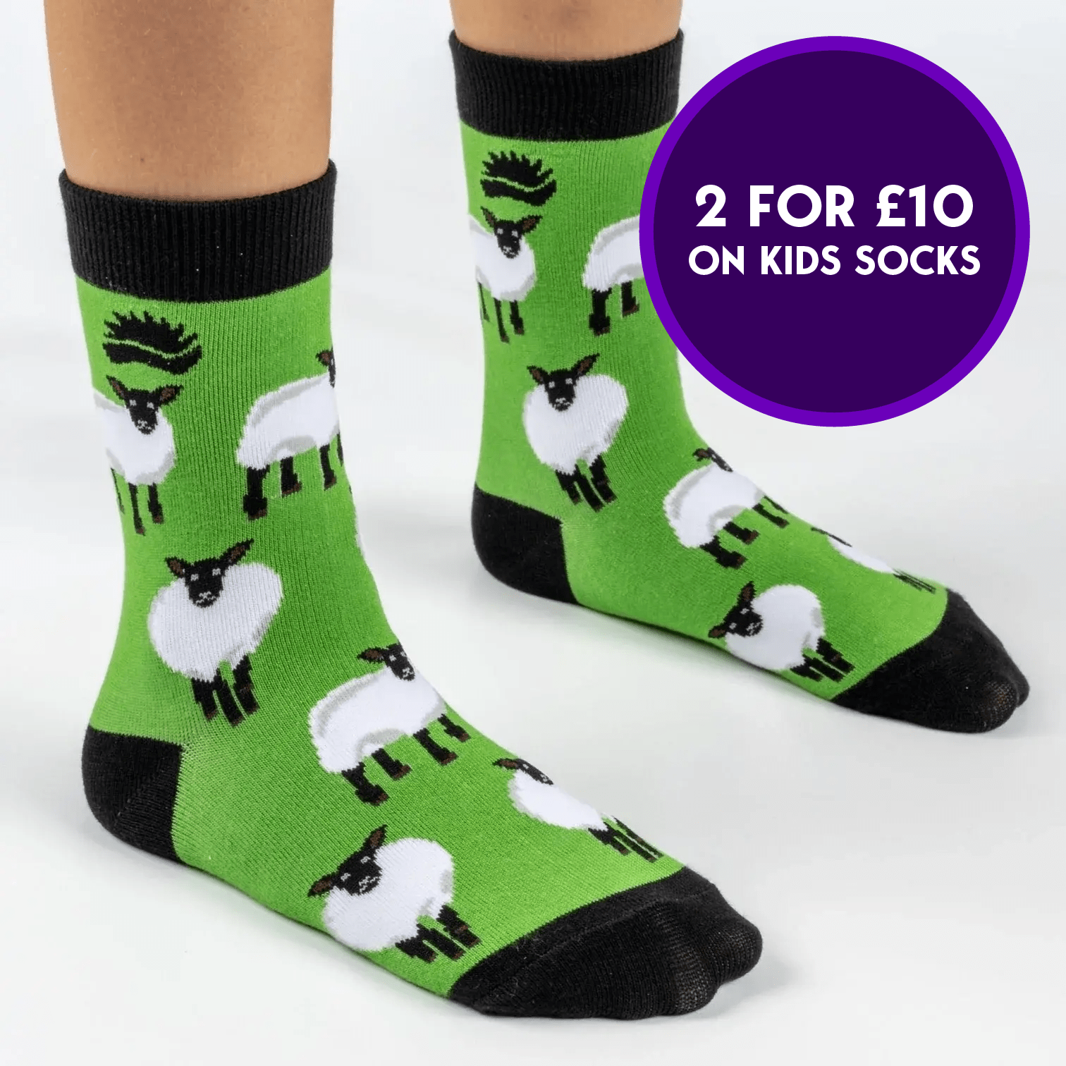 KIDS BAMBOO SOCKS | SHEEP - HEDGY SOCKS