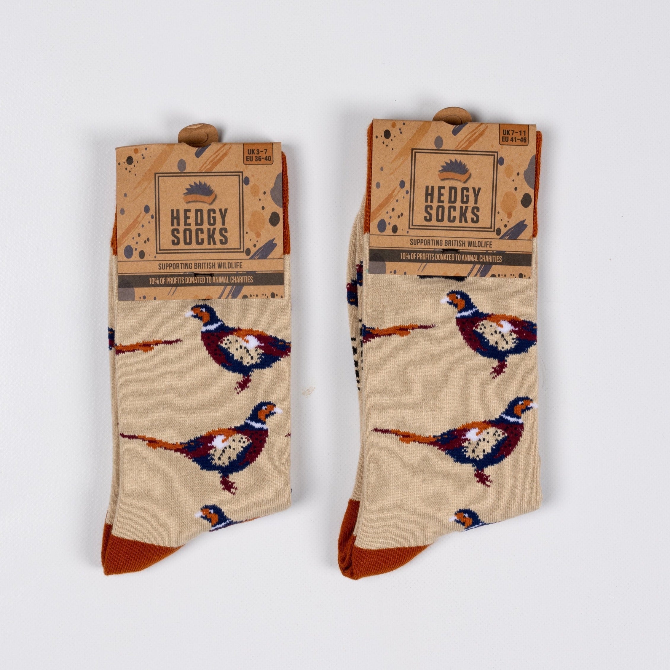 PHEASANT BAMBOO SOCKS - HEDGY SOCKS