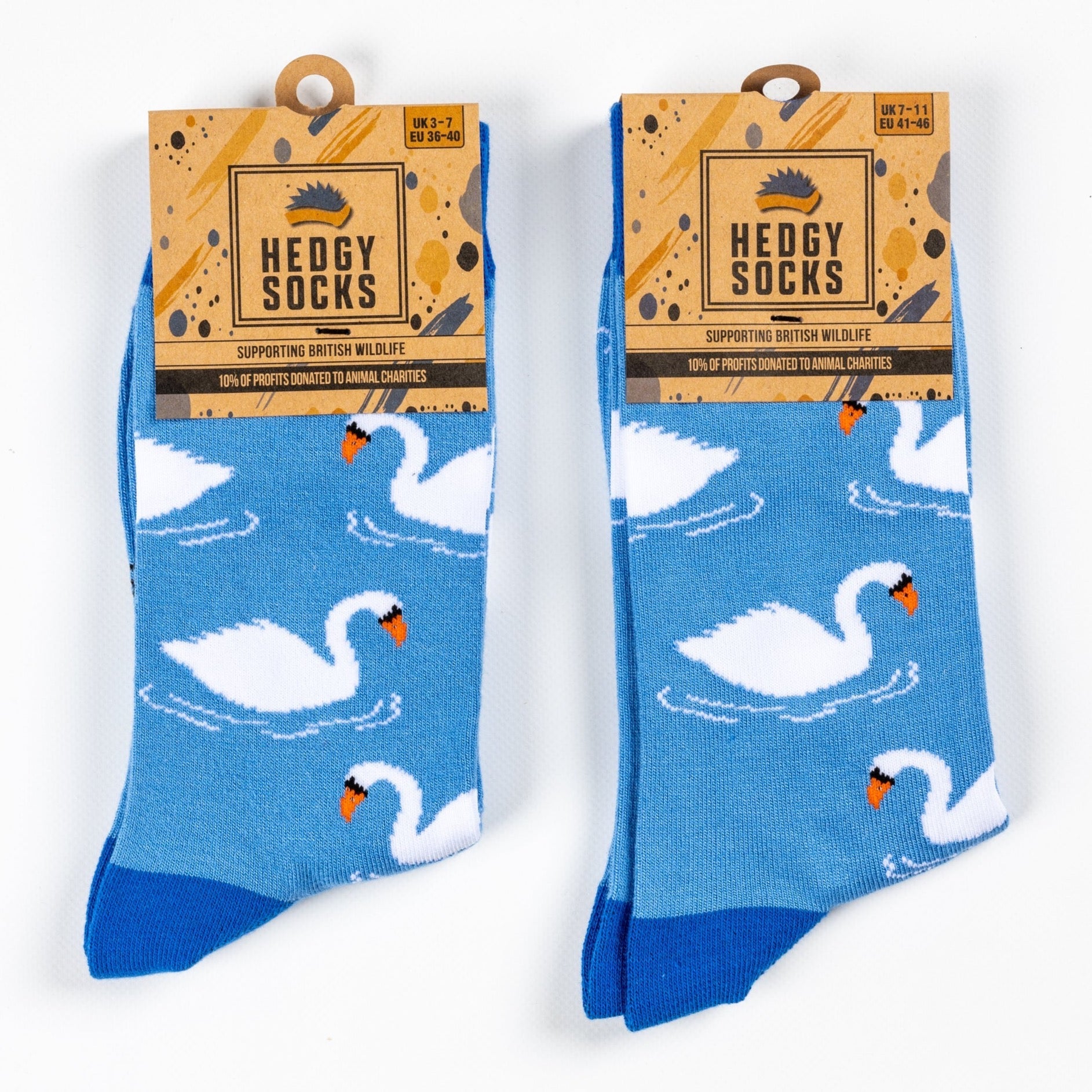 SWAN BAMBOO SOCKS - HEDGY SOCKS